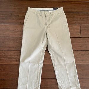 MENS 30x32 RALPH LAUREN POLO CLASSIC CHINO FLAT FRONT